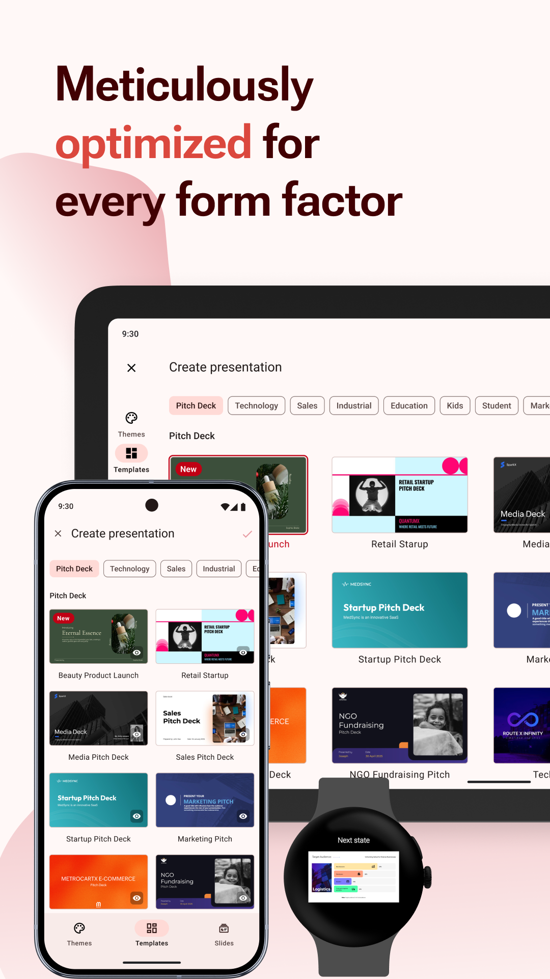اسکرین شات 8 برنامه Zoho Show: Presentation Maker
