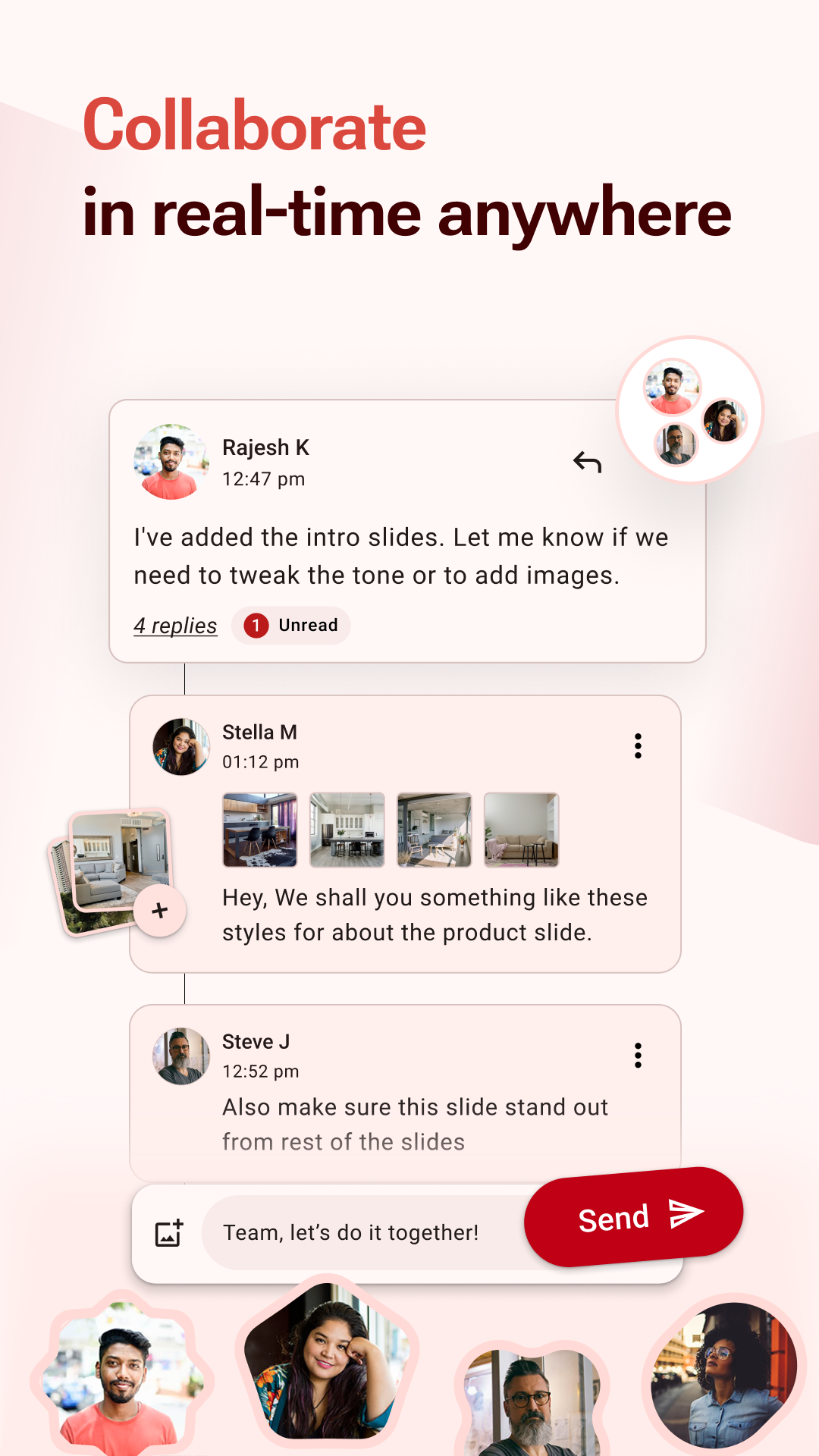 اسکرین شات 3 برنامه Zoho Show: Presentation Maker