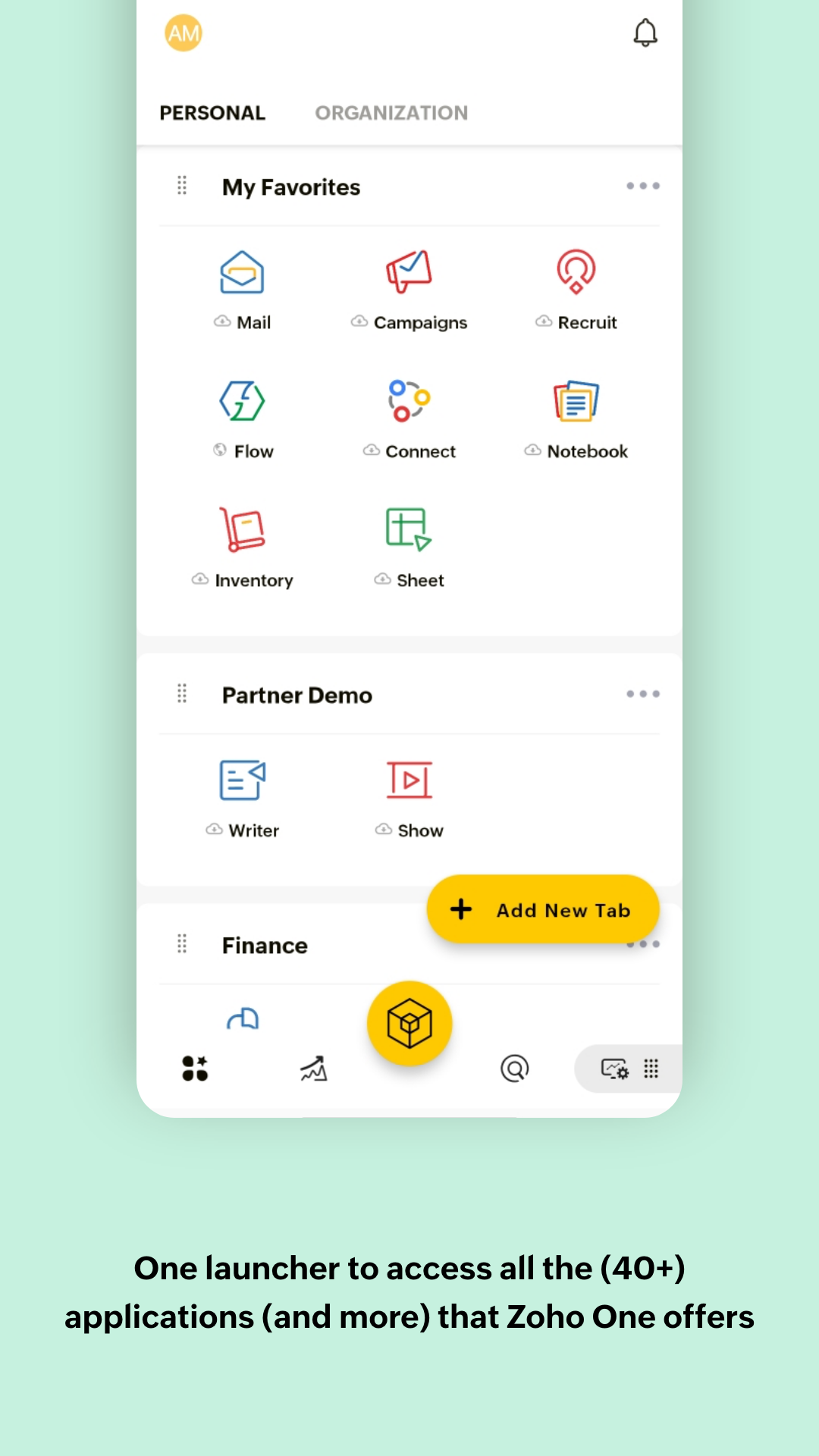 اسکرین شات 4 برنامه Zoho One - The Business Suite