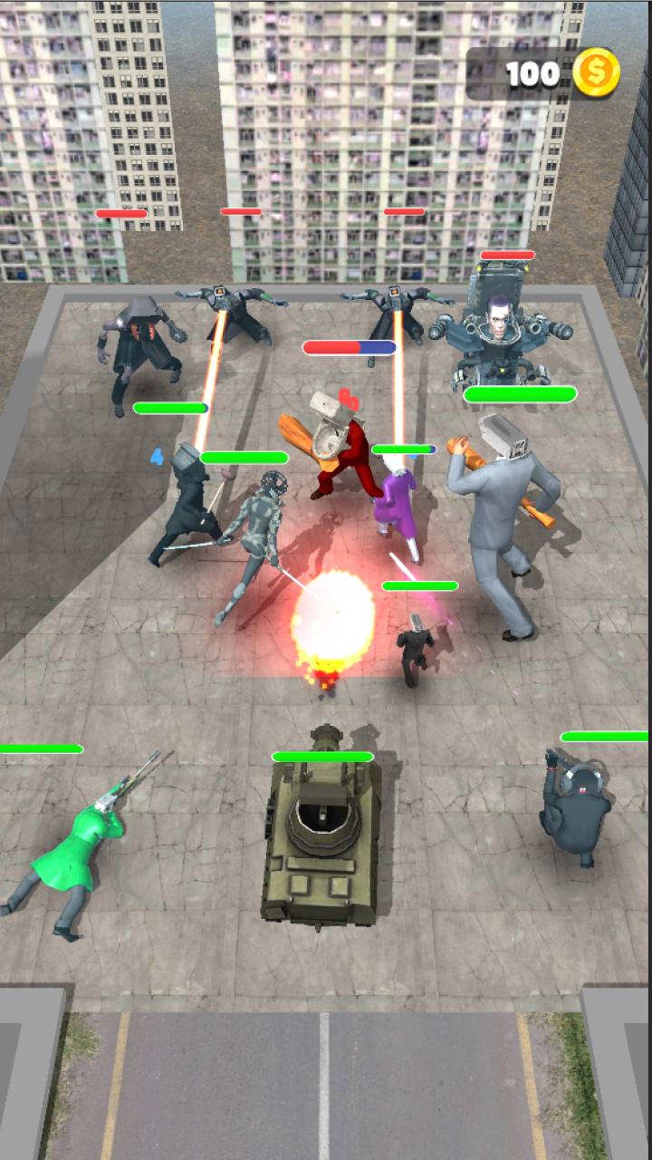 اسکرین شات 4 بازی Zombie Evolution Battle