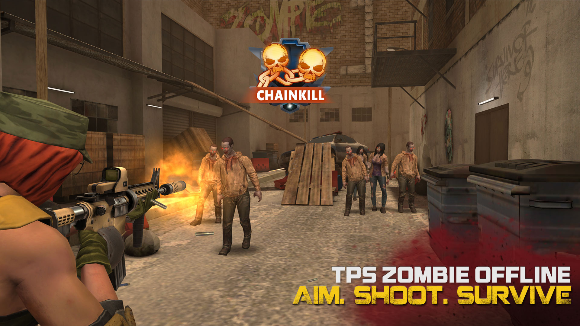 اسکرین شات 7 بازی Zombie Hunt: Apocalypse Games