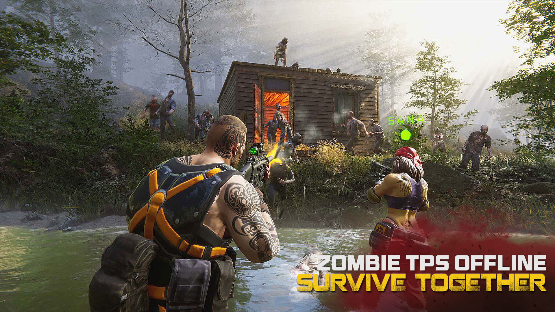 اسکرین شات 1 بازی Zombie Hunt: Apocalypse Games