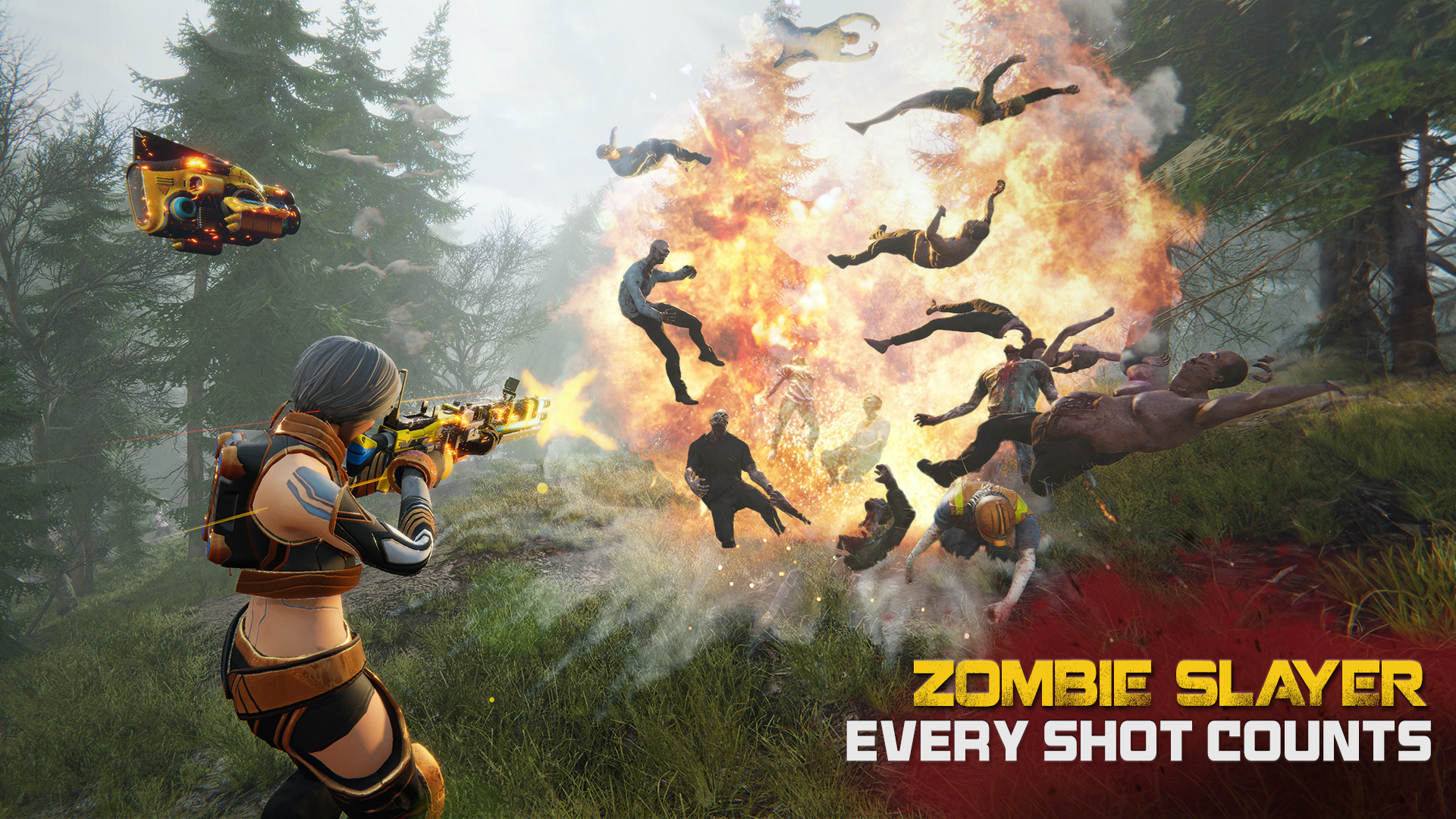 اسکرین شات 4 بازی Zombie Hunt: Apocalypse Games