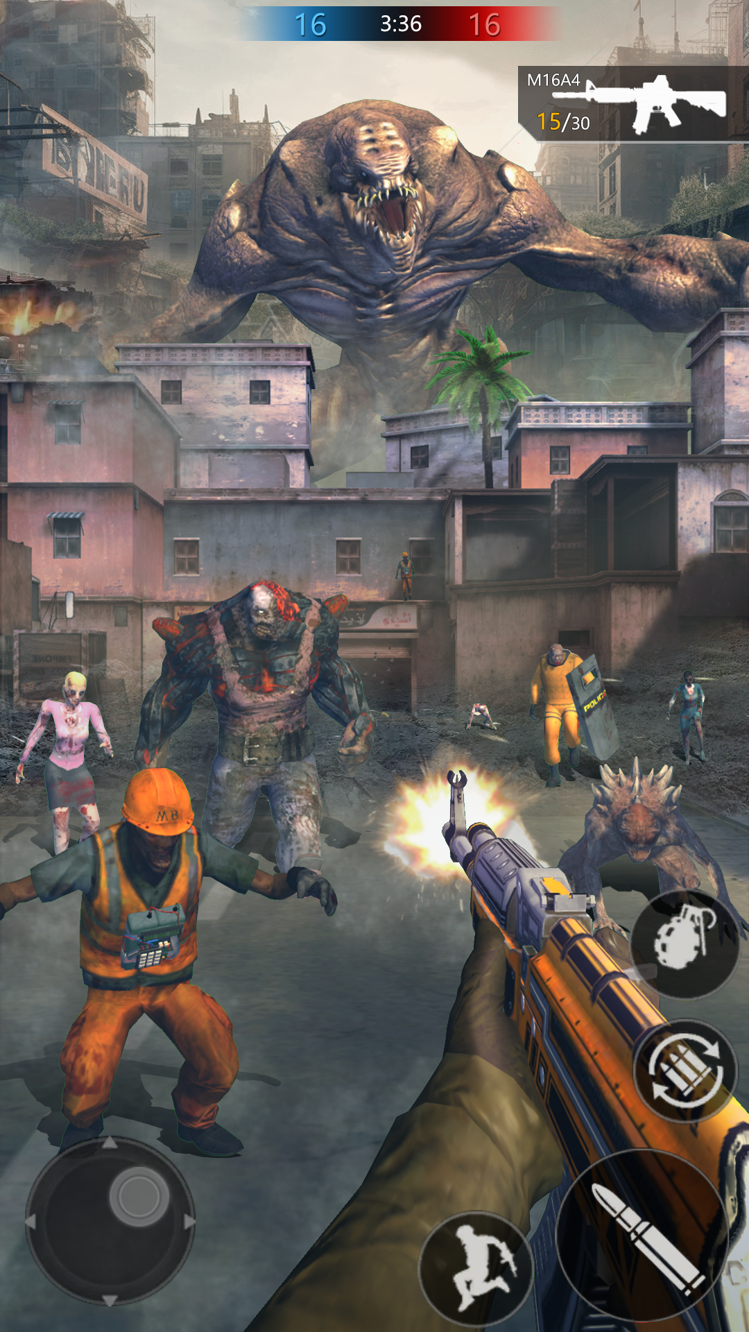 اسکرین شات 4 بازی Zombie Hunter Gun Killer