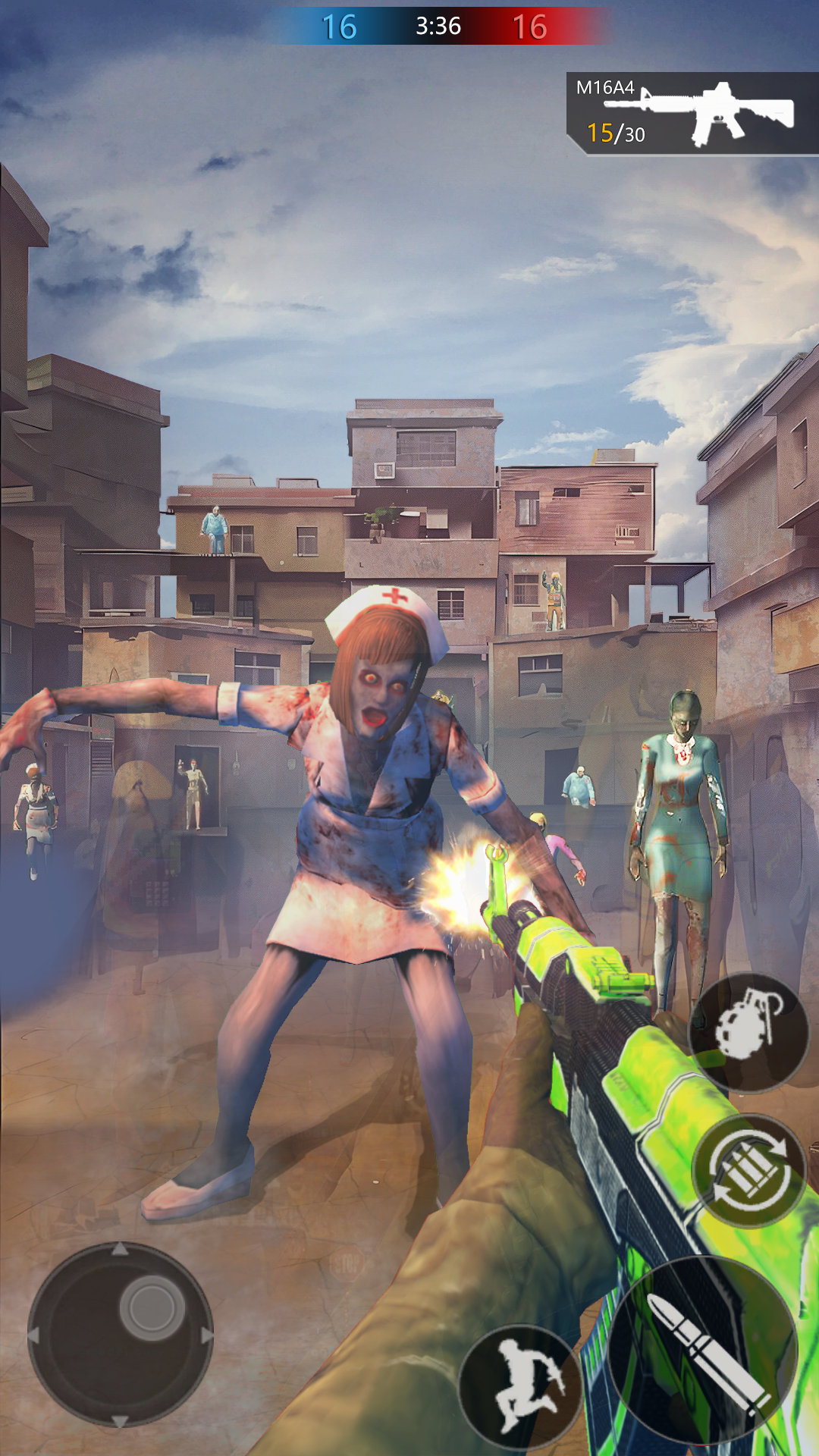 اسکرین شات 3 بازی Zombie Hunter Gun Killer