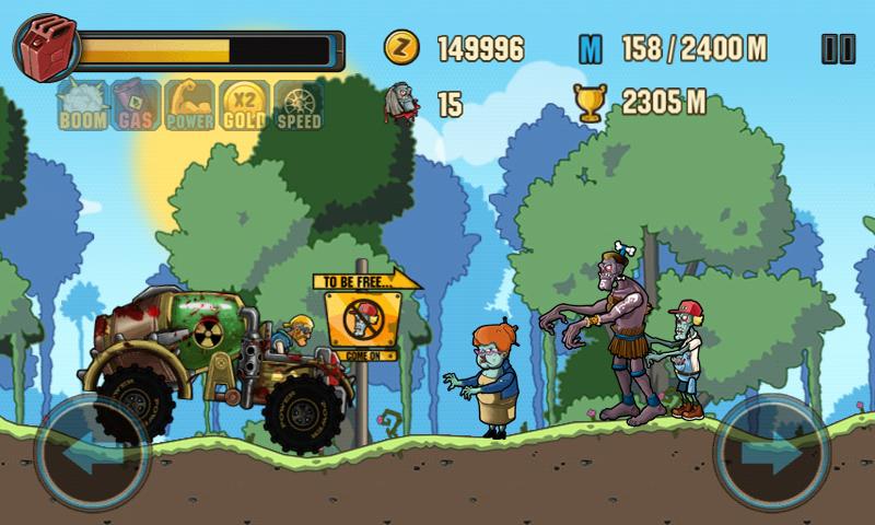 اسکرین شات 7 بازی Zombie Road Racing