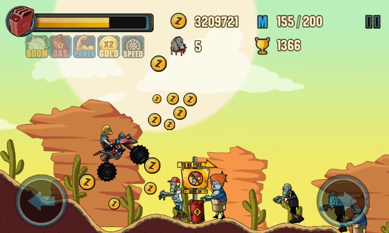 اسکرین شات 2 بازی Zombie Road Racing