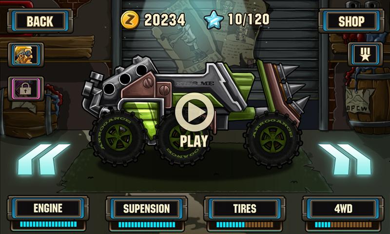 اسکرین شات 3 بازی Zombie Road Racing