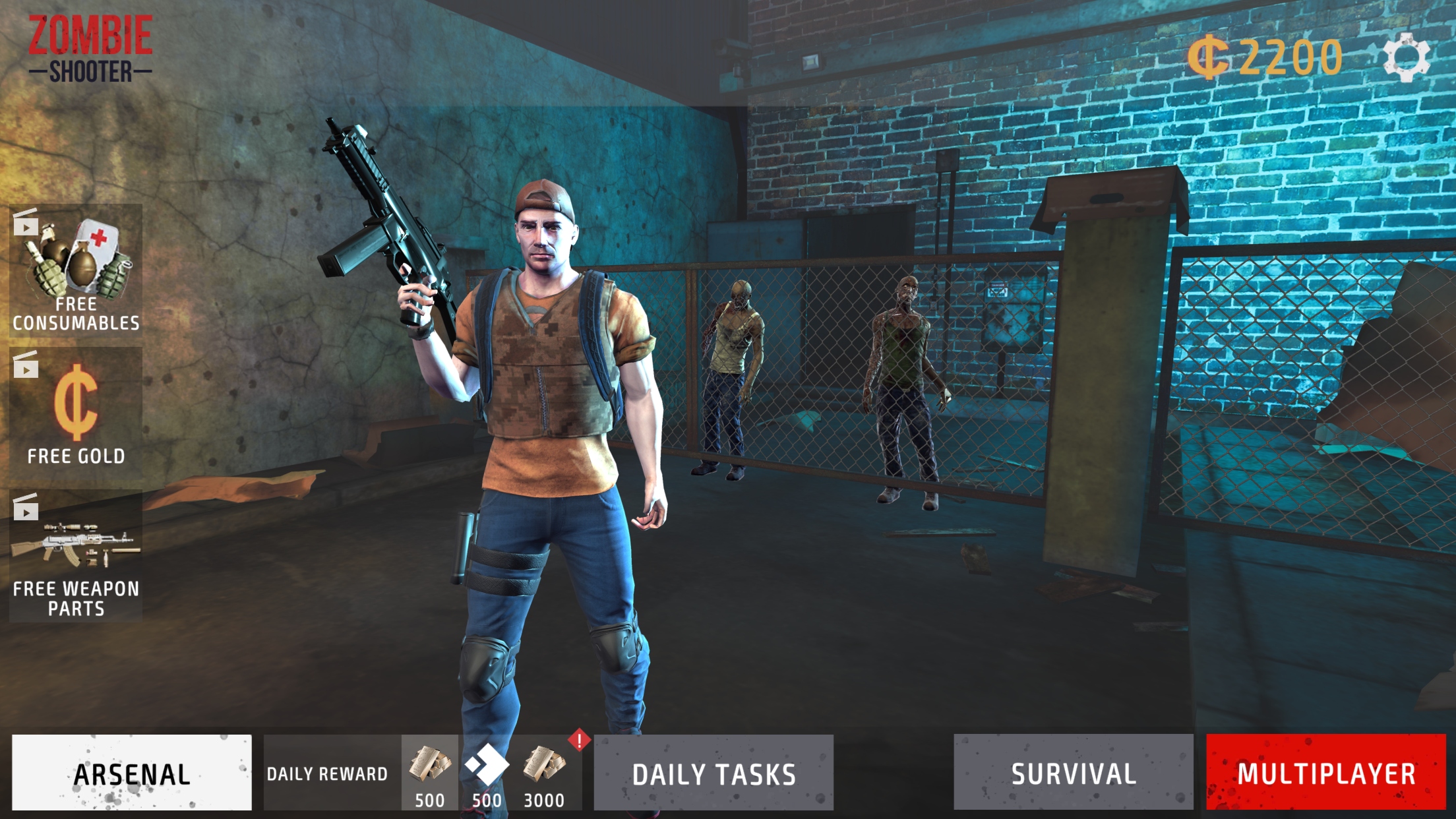 اسکرین شات 2 بازی Zombie Shooter fps games