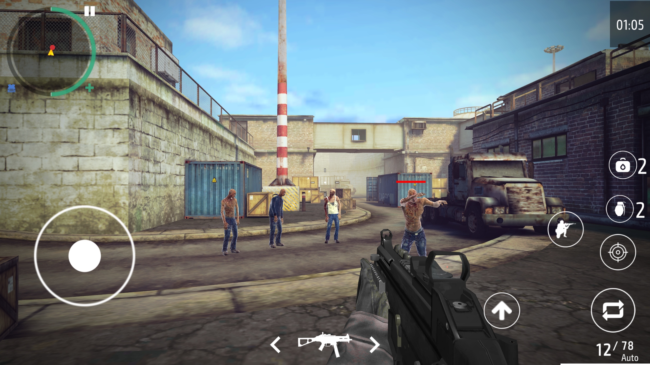 اسکرین شات 3 بازی Zombie Shooter fps games