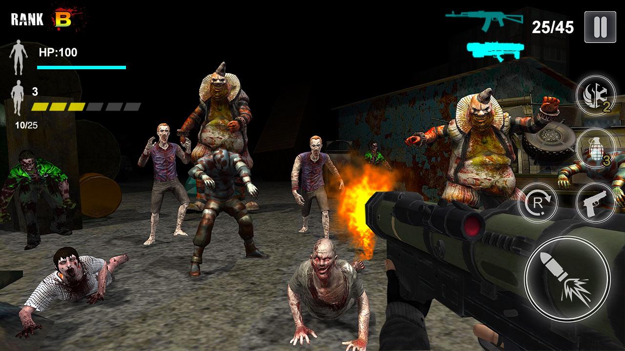 اسکرین شات 3 بازی Zombie Shooter - Survival Game