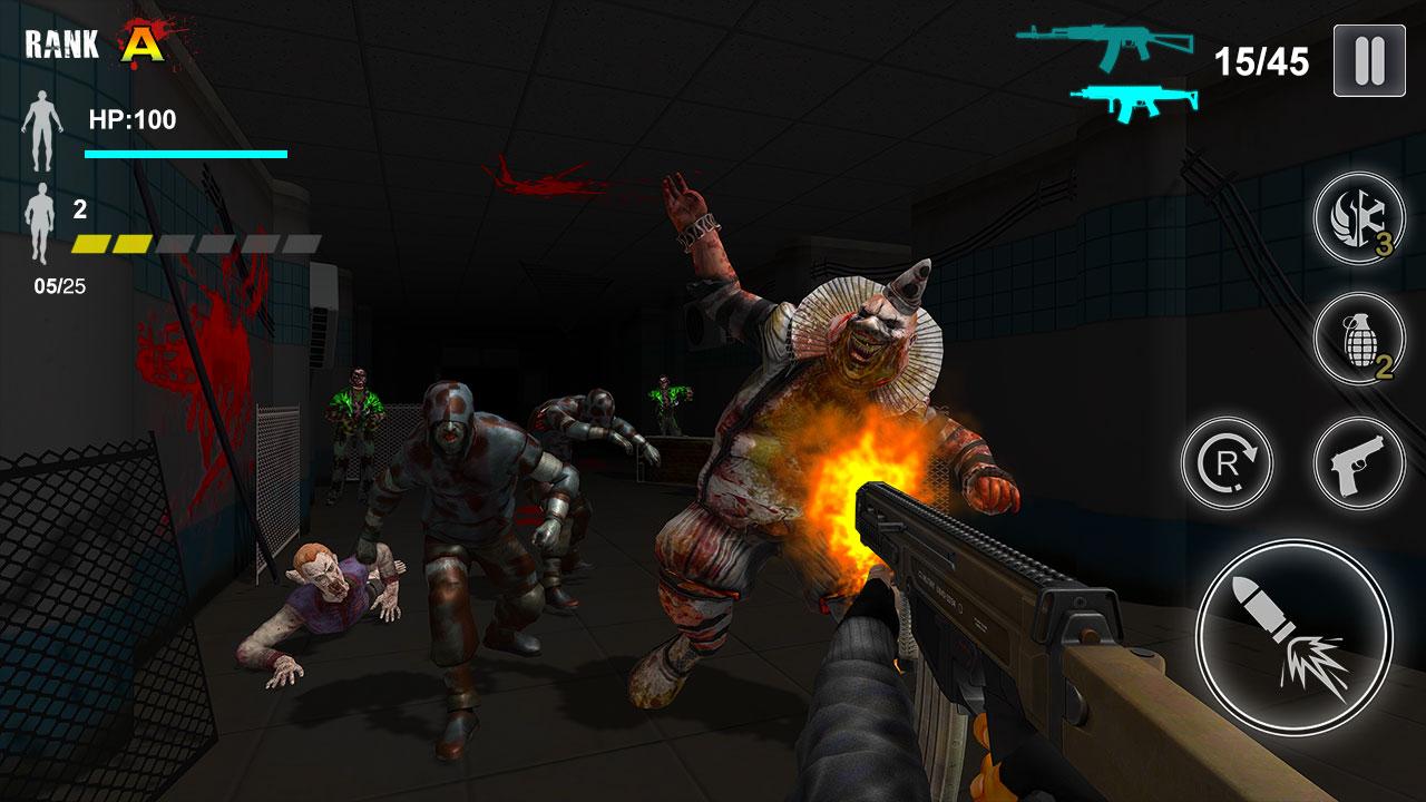 اسکرین شات 1 بازی Zombie Shooter - Survival Game
