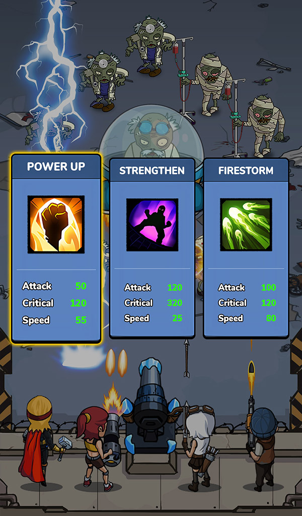 اسکرین شات 4 بازی Zombie War: Idle Defense Game