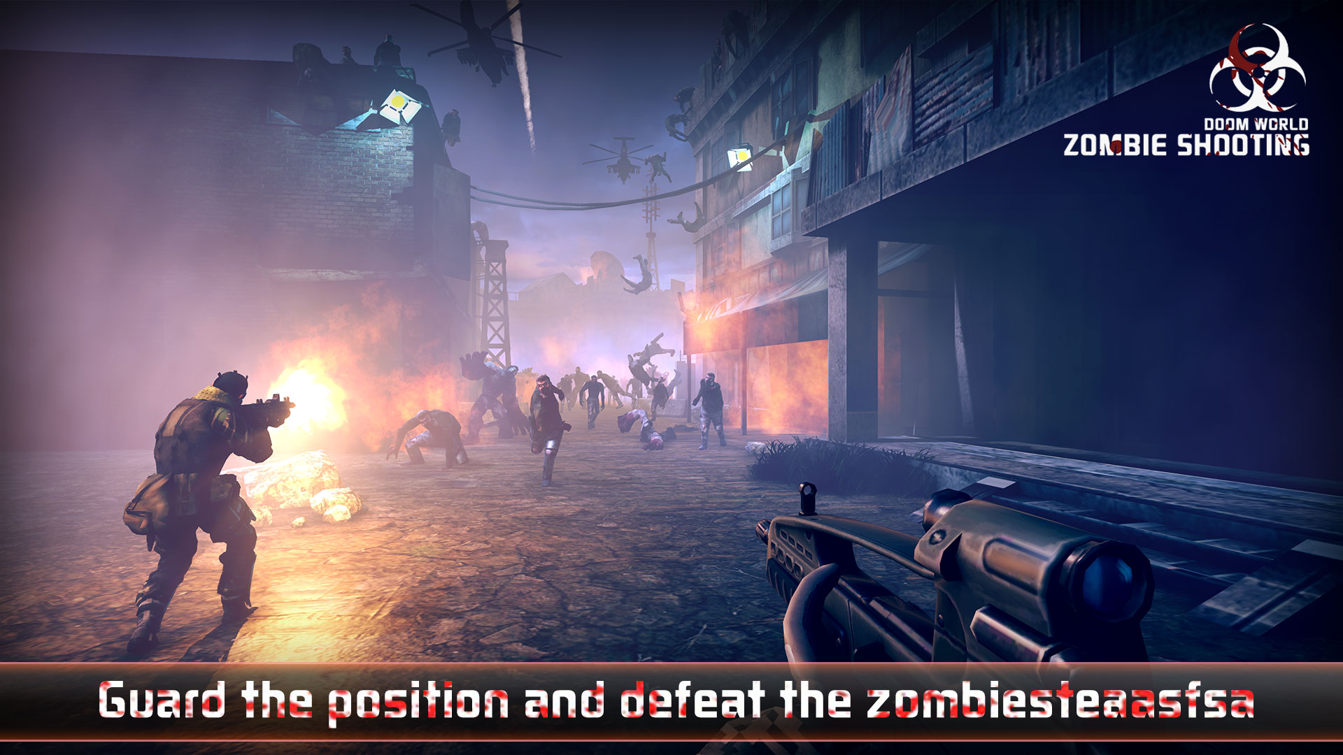 اسکرین شات 1 بازی Zombie Defense Shooting:hunt