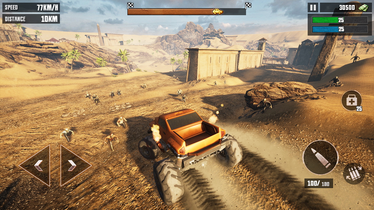 اسکرین شات 6 بازی Dead Crush: Car Shooter 3D