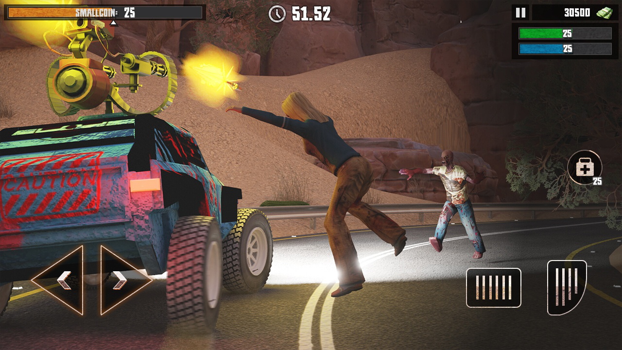 اسکرین شات 2 بازی Dead Crush: Car Shooter 3D