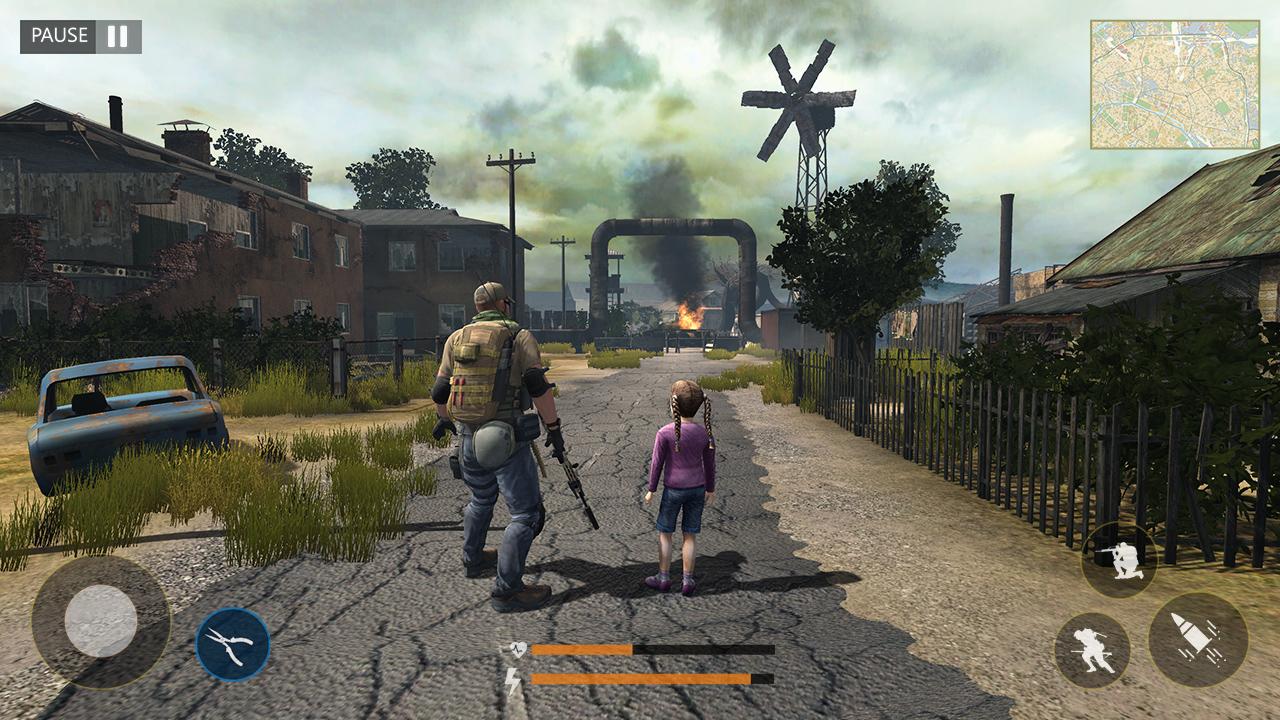 اسکرین شات 1 بازی Zombie Survival Offline Game