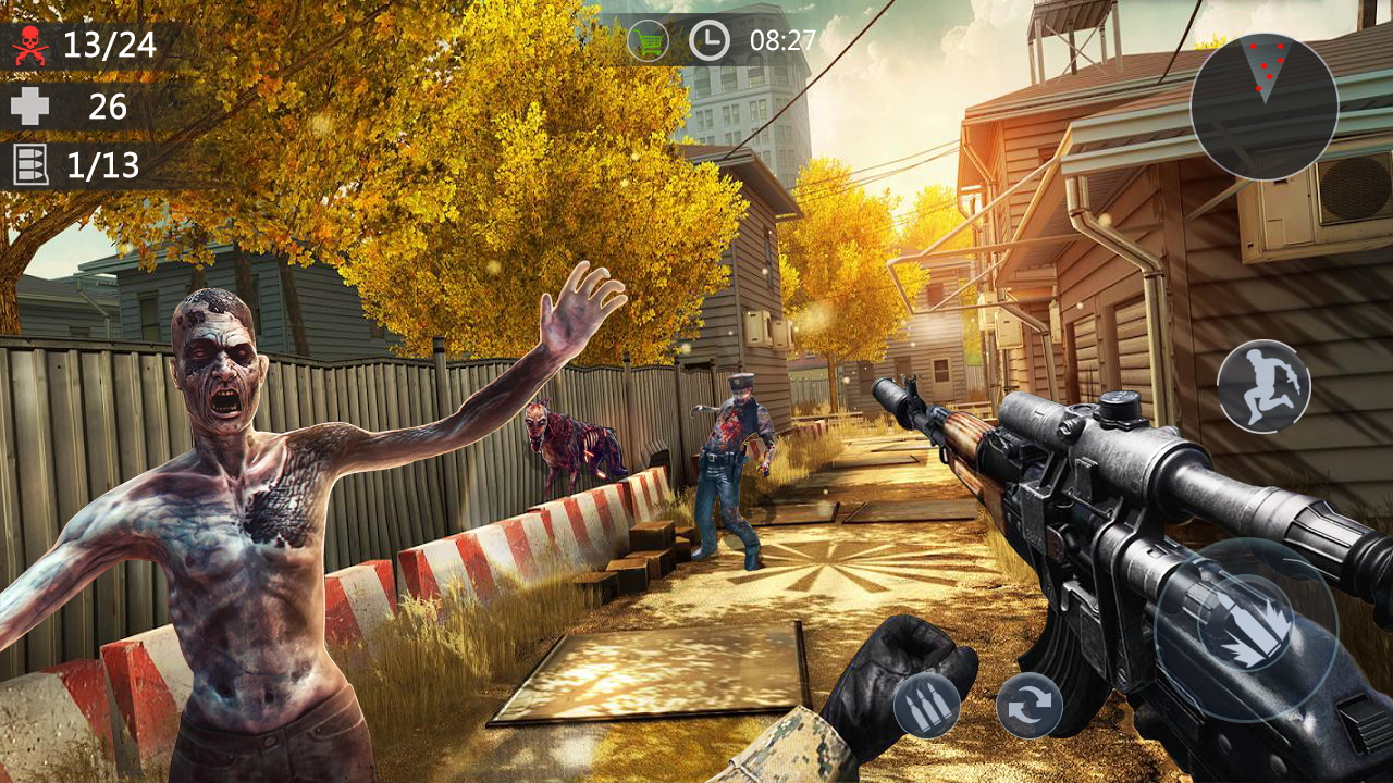 اسکرین شات 2 بازی Zombie 3D Gun Trigger: PvP