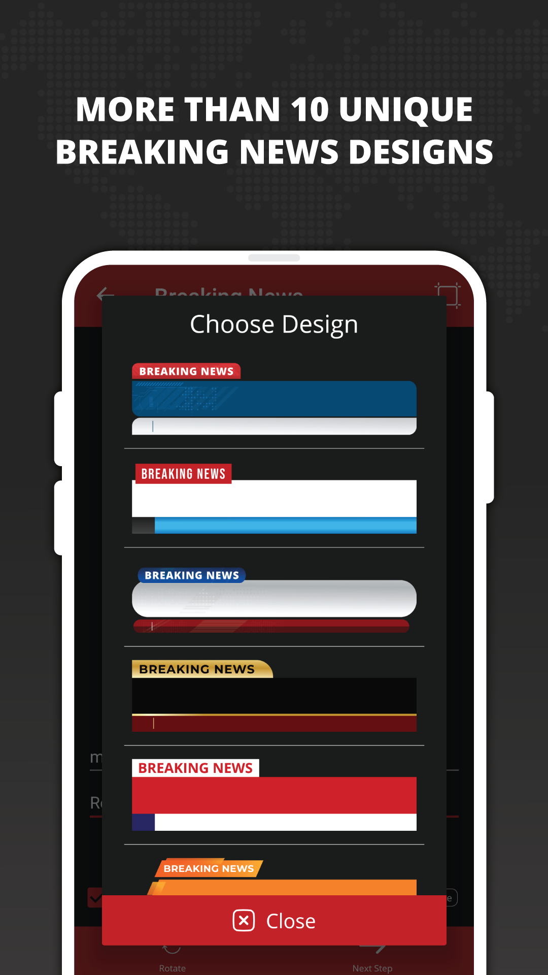 اسکرین شات 2 برنامه Breaking News Memes