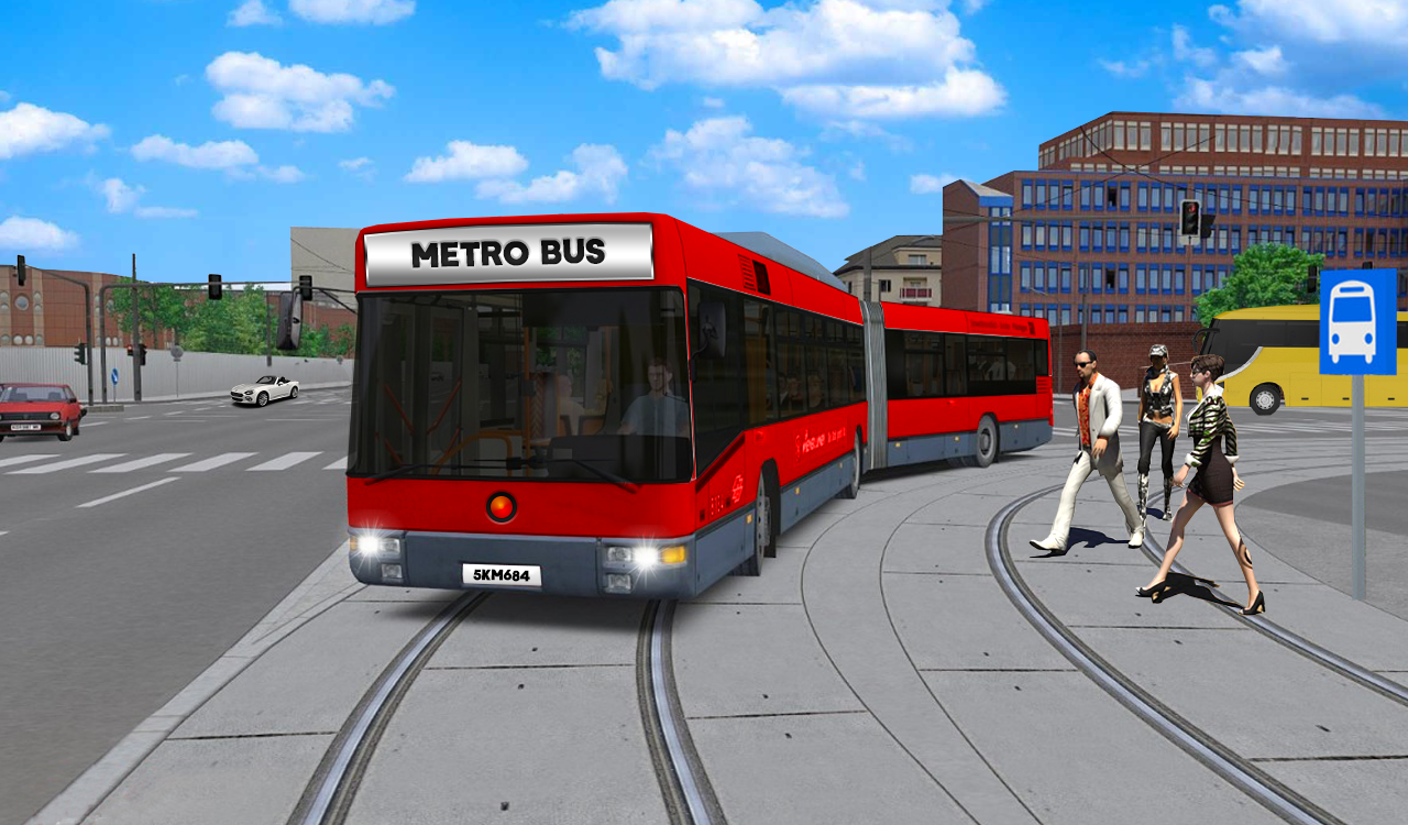 اسکرین شات 3 بازی Driving Simulator Bus Games