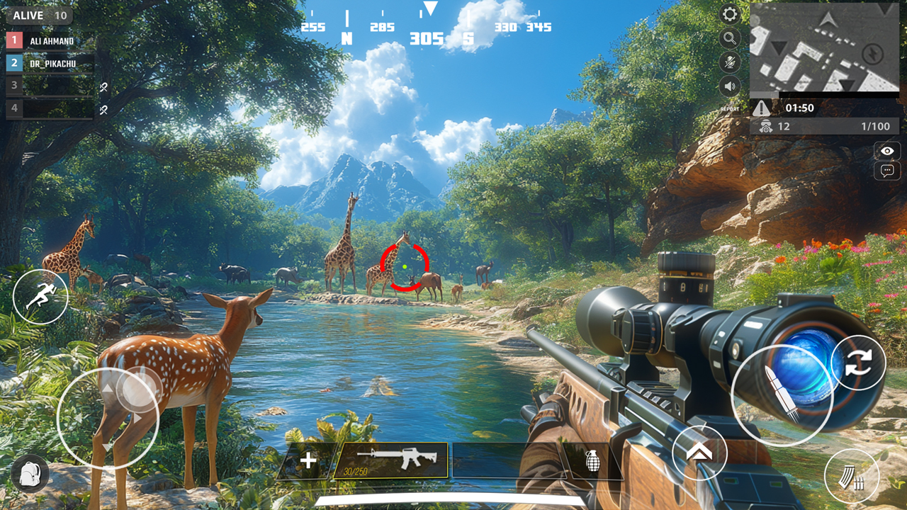 اسکرین شات 3 بازی Deer Hunt Gun Games Offline