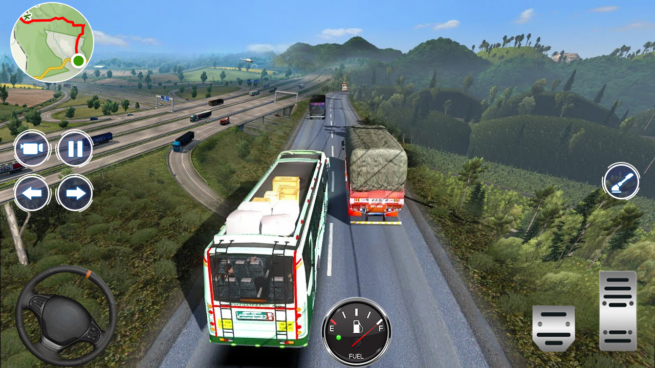اسکرین شات 2 بازی Modern Bus Game Simulator
