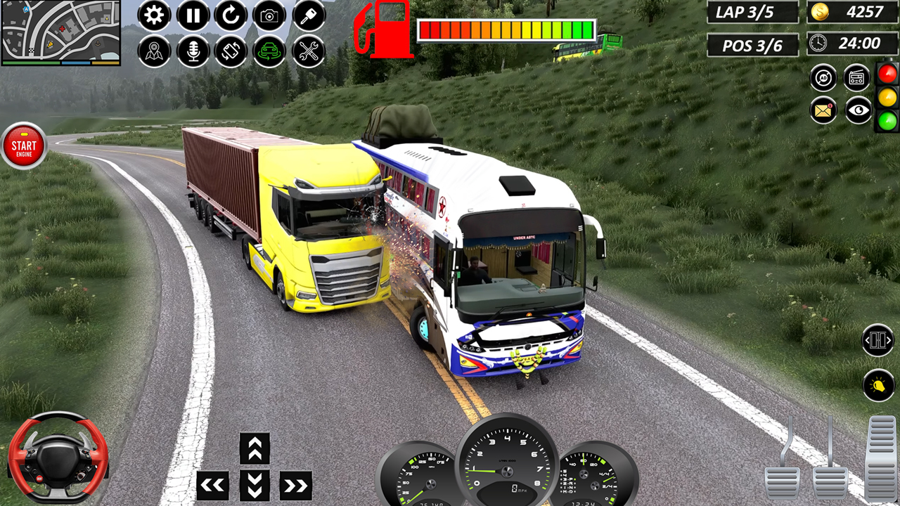 اسکرین شات 4 بازی Modern Bus Game Simulator