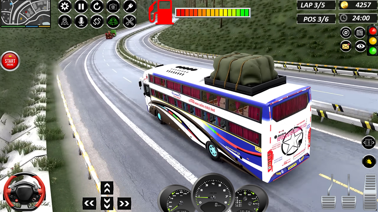 اسکرین شات 3 بازی Modern Bus Game Simulator
