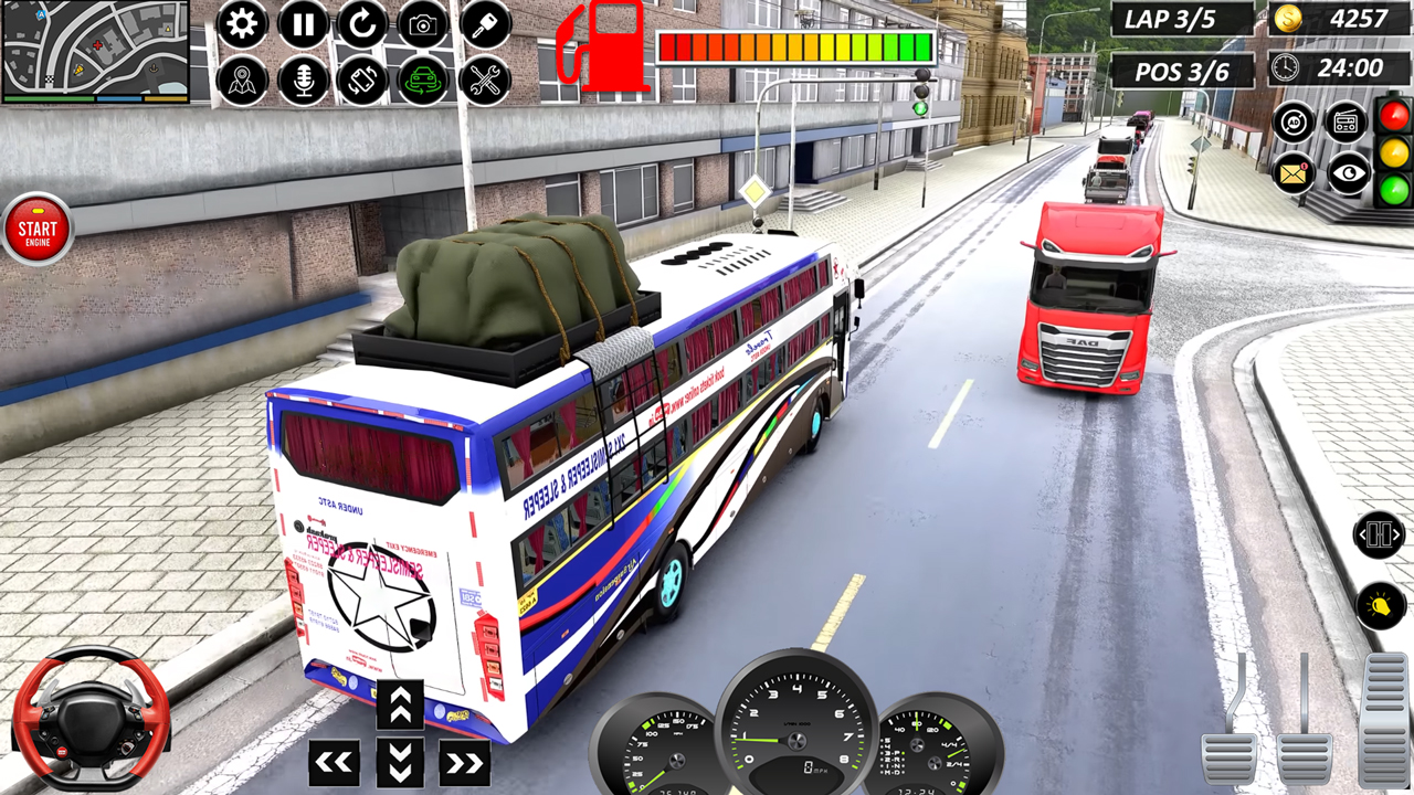 اسکرین شات 1 بازی Modern Bus Game Simulator