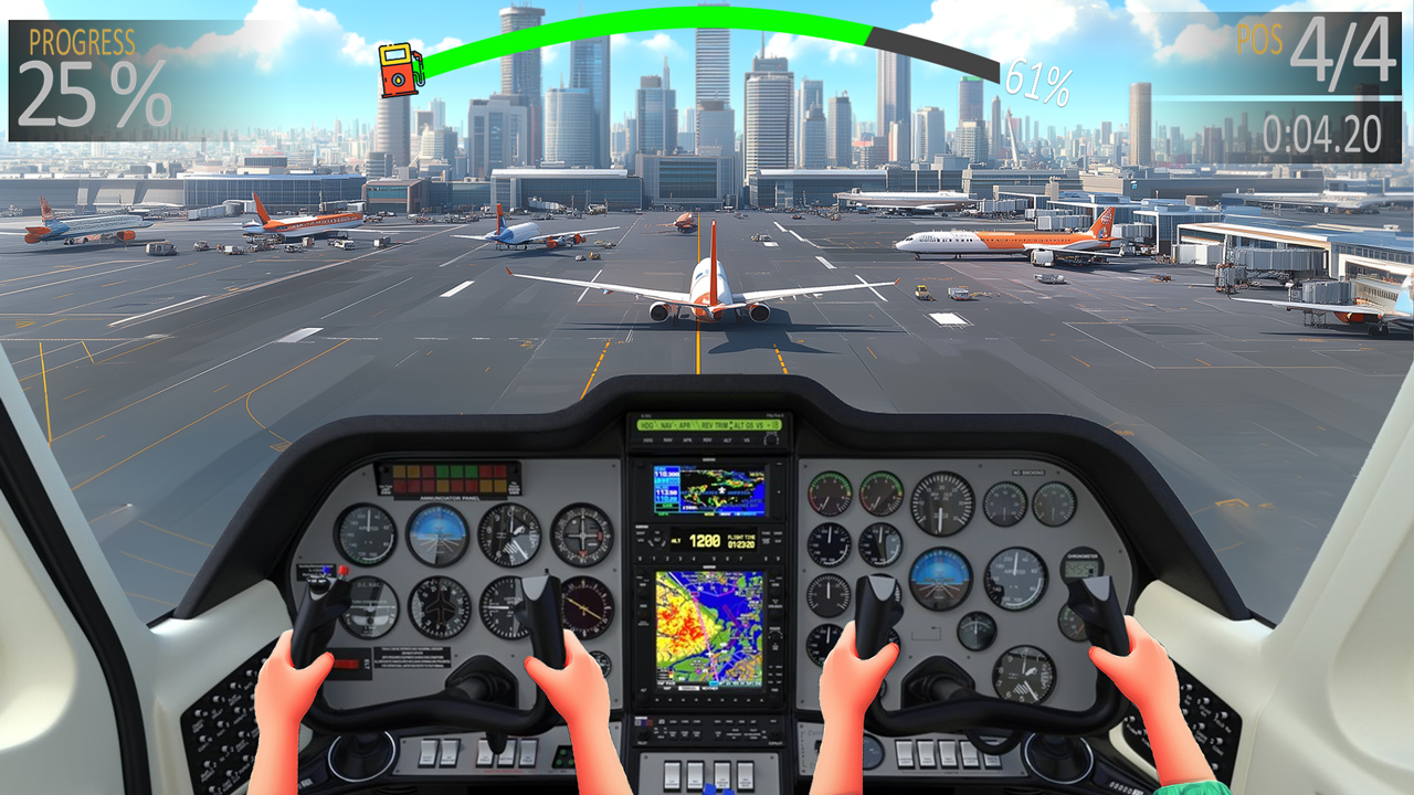 اسکرین شات 4 بازی Airplane Car Transporter Game