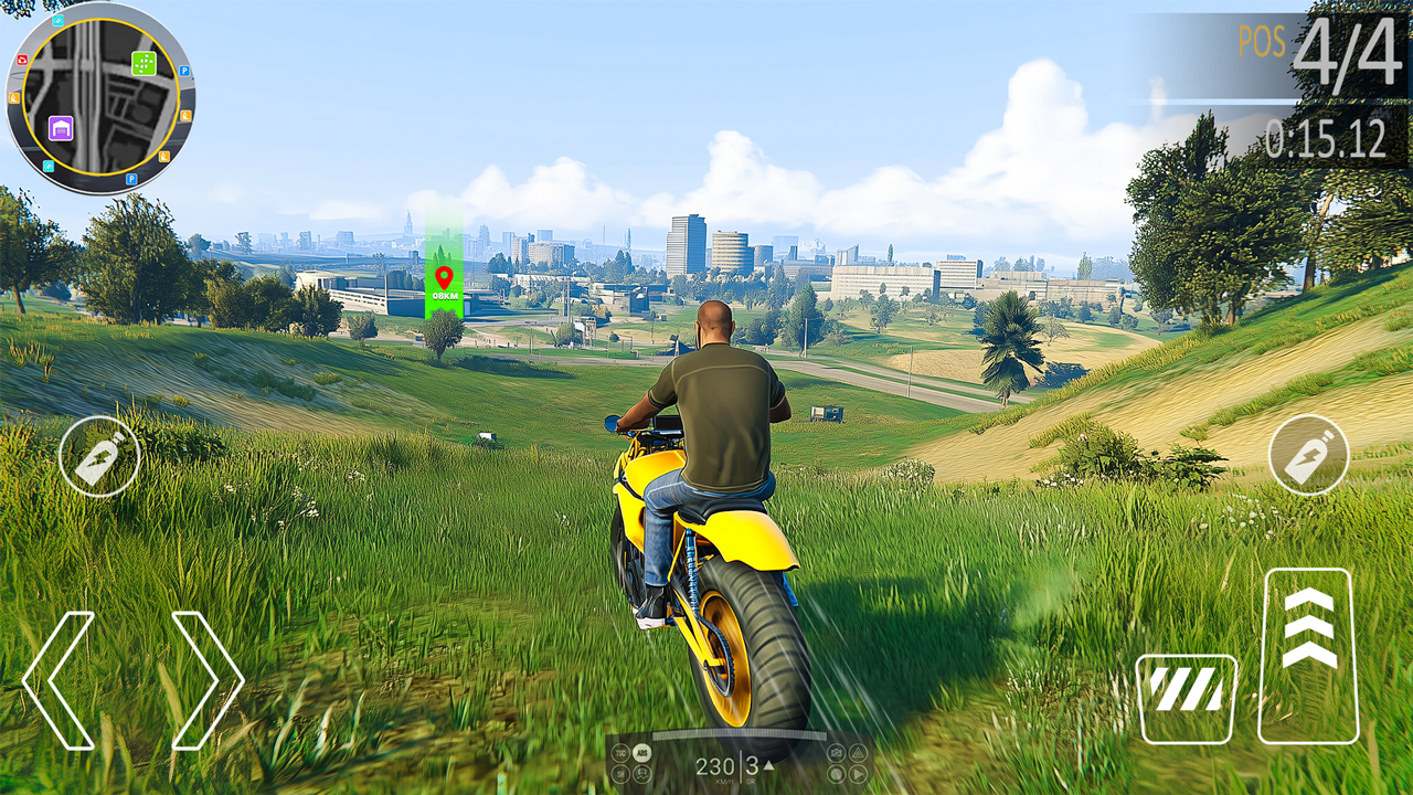 اسکرین شات 4 بازی Theft Bike Driving Games 3D