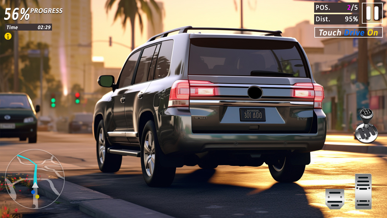 اسکرین شات 5 بازی Offroad Prado Driver Jeep Game