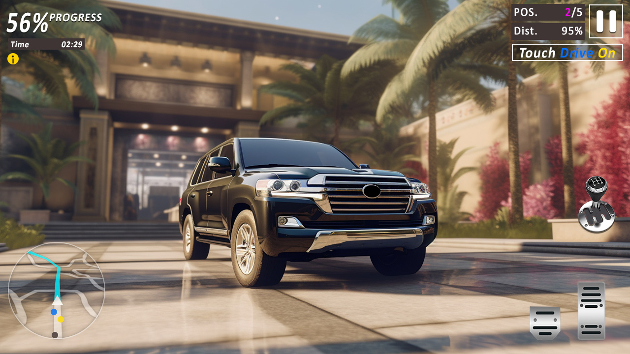 اسکرین شات 6 بازی Offroad Prado Driver Jeep Game