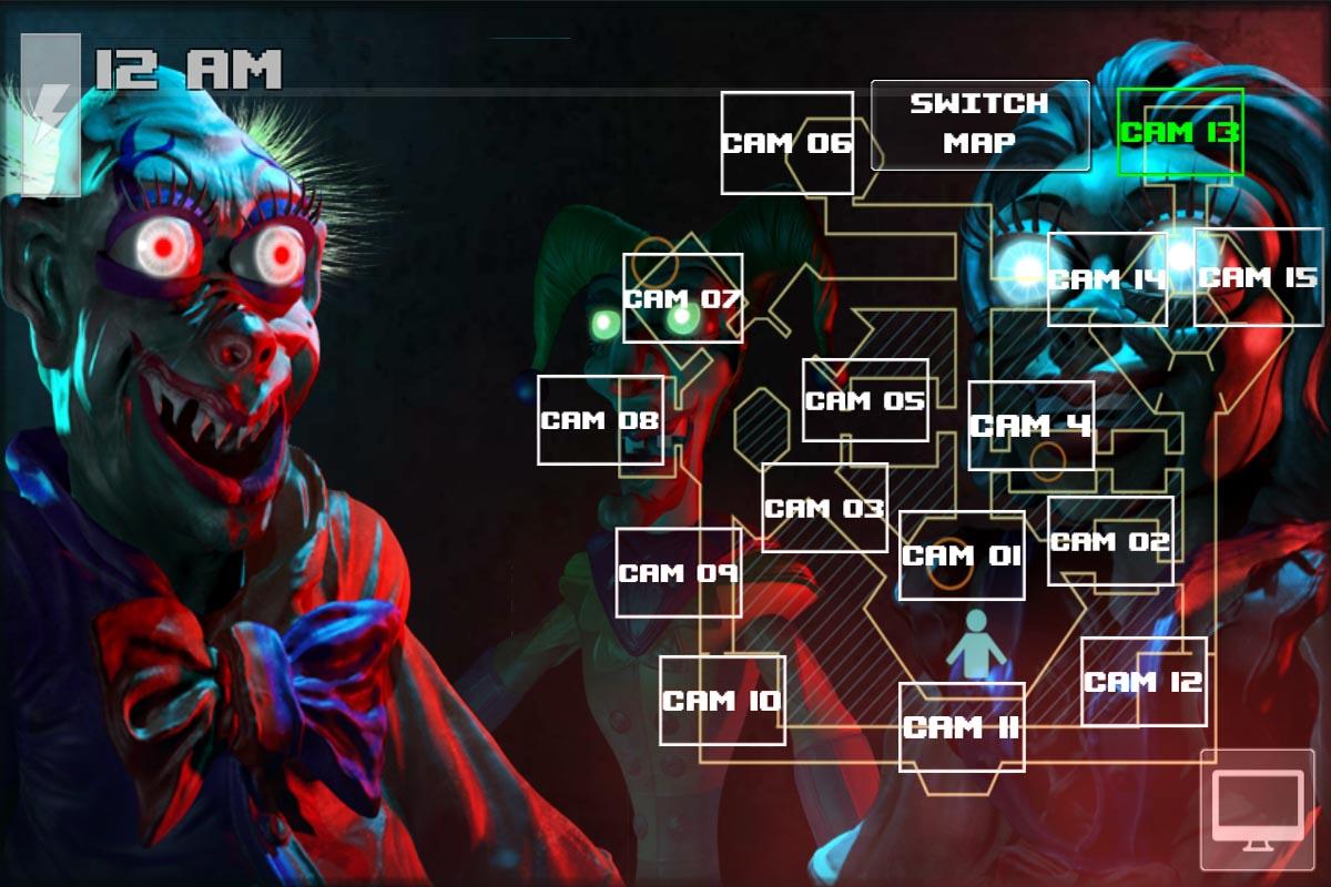 اسکرین شات 4 بازی Zoolax Nights: Evil Clowns
