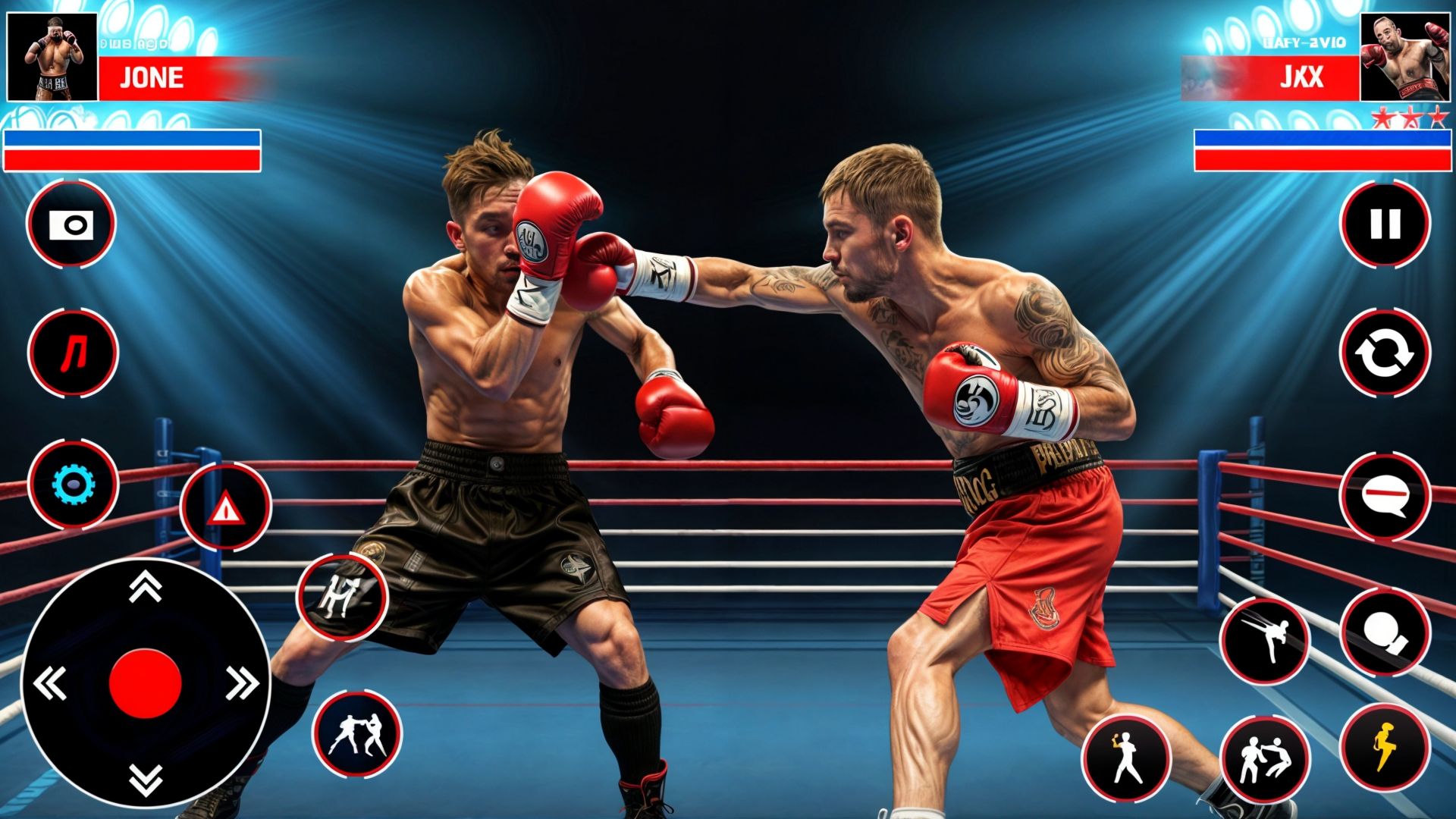 اسکرین شات 4 بازی Real Punch Boxing Games 3d