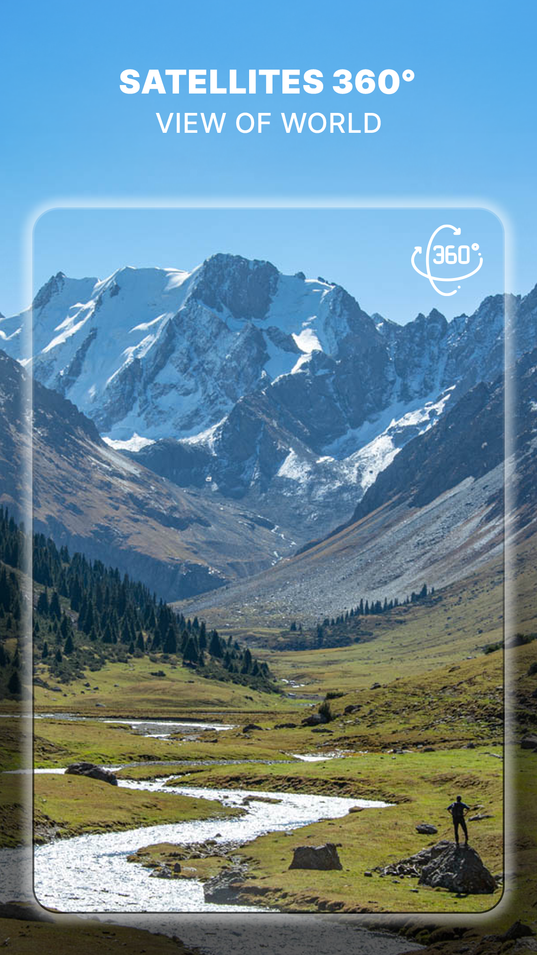 اسکرین شات 2 برنامه Earth Map Zoom & 3D Satellite