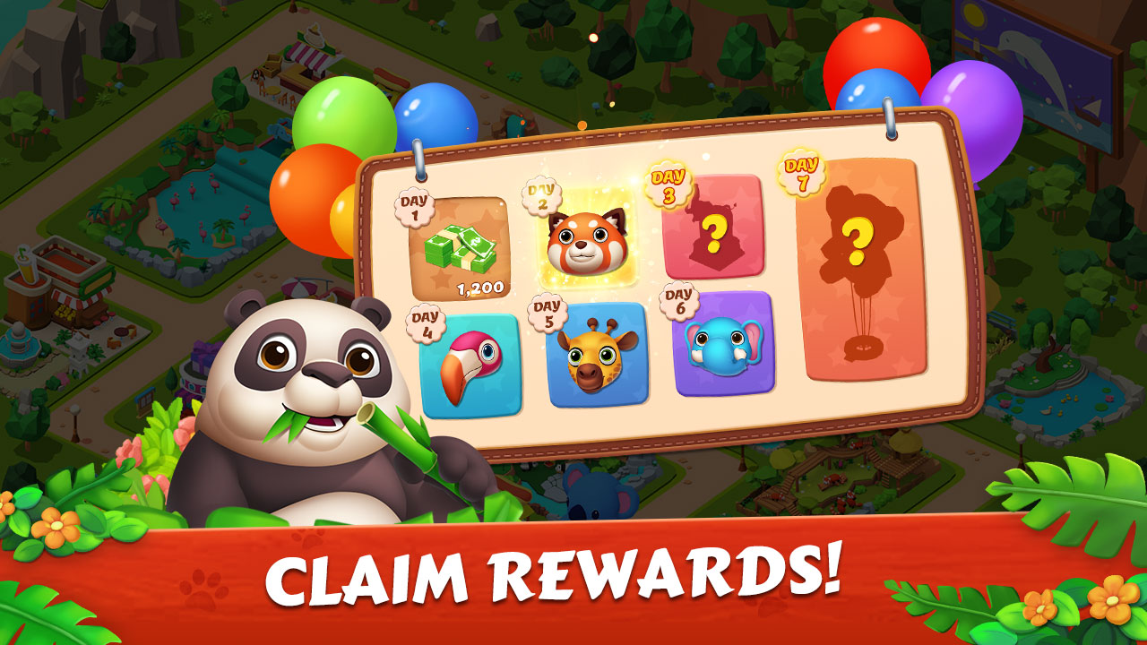 اسکرین شات 7 بازی Zoo Tile - Match Puzzle Game