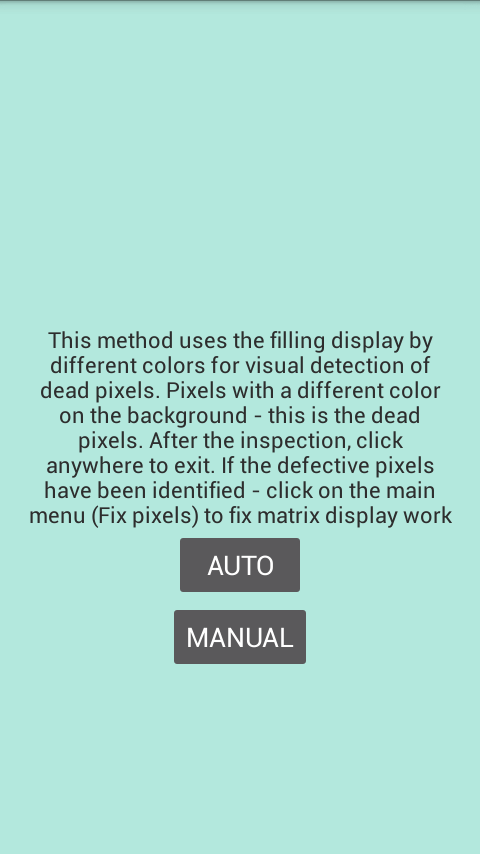 اسکرین شات 2 برنامه Dead Pixels Test and Fix