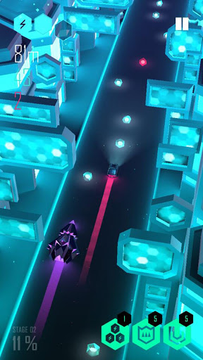 اسکرین شات 2 بازی Beat Racer