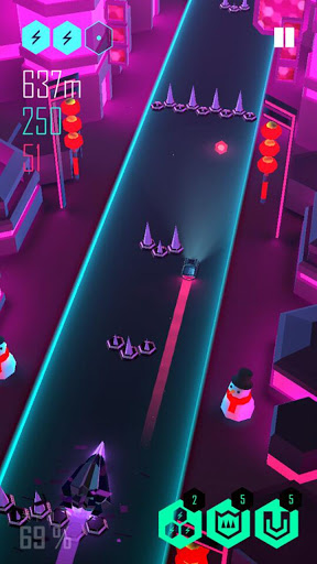 اسکرین شات 3 بازی Beat Racer