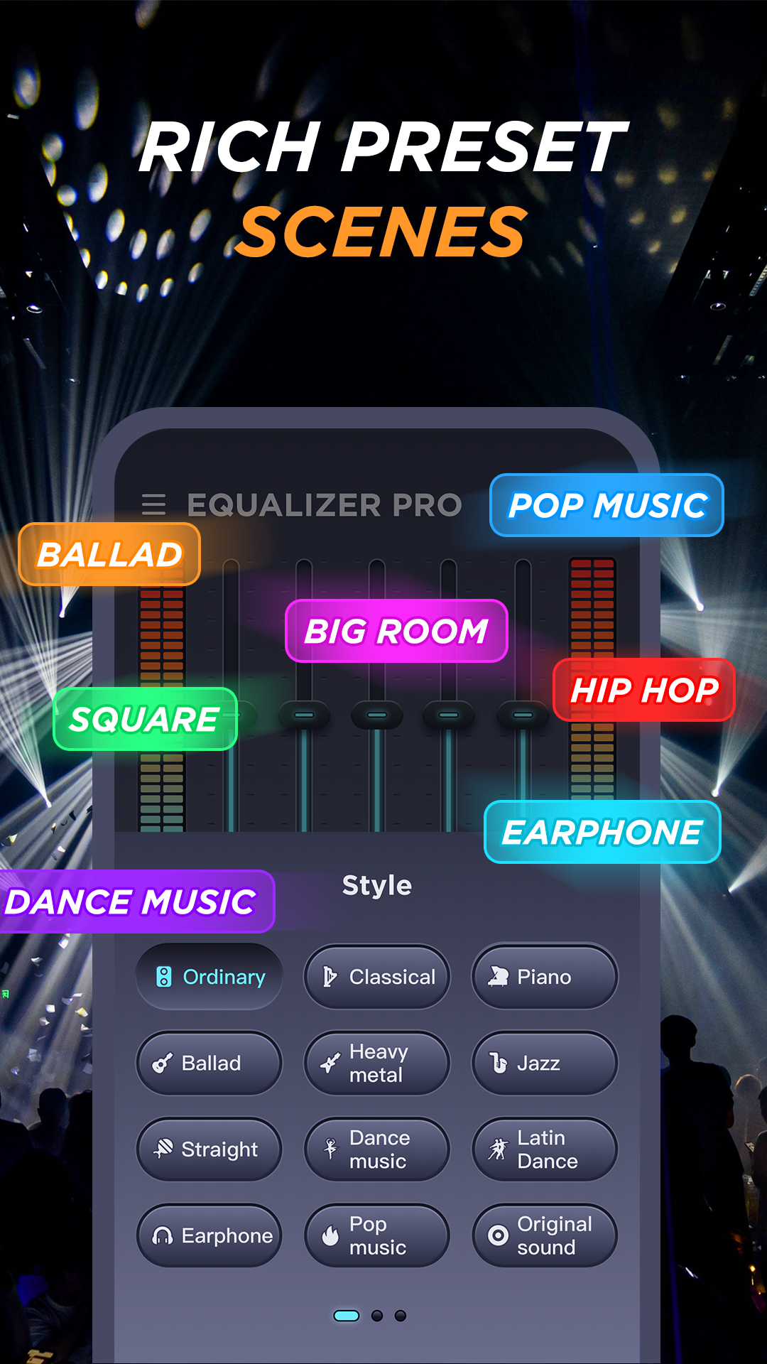 اسکرین شات 3 برنامه Equalizer Pro