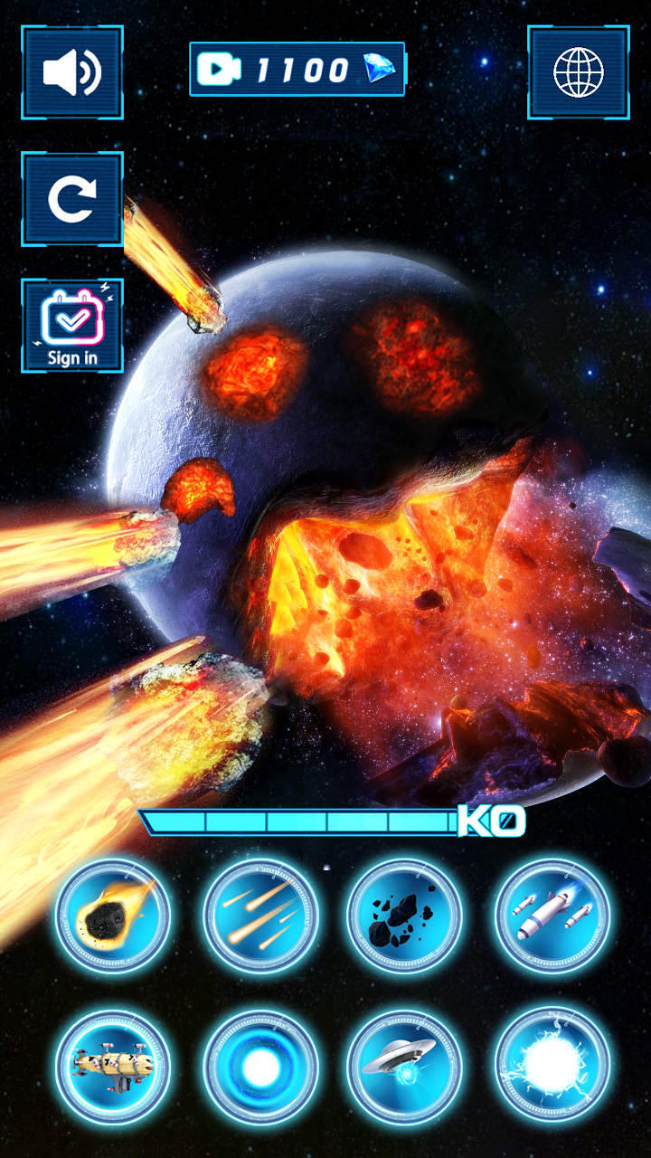 اسکرین شات 3 بازی Solar Smash Simulator- Planet Destroyer