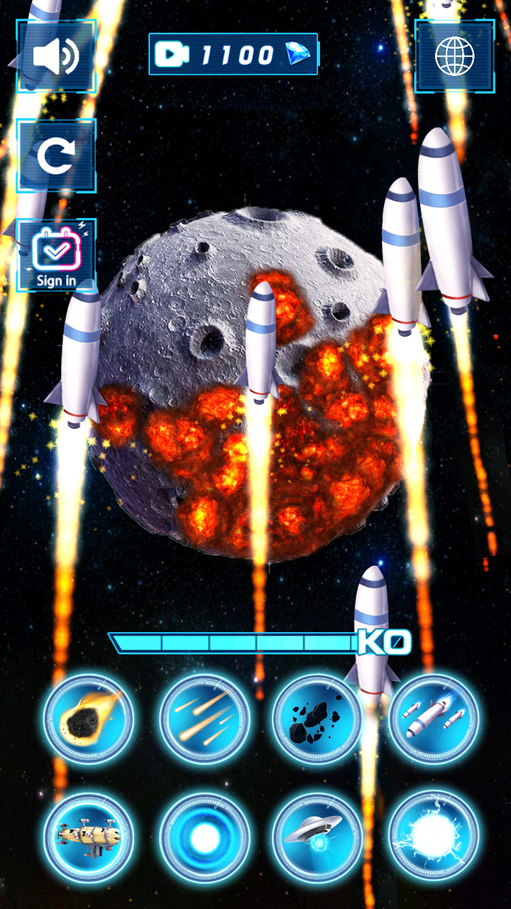 اسکرین شات 5 بازی Solar Smash Simulator- Planet Destroyer