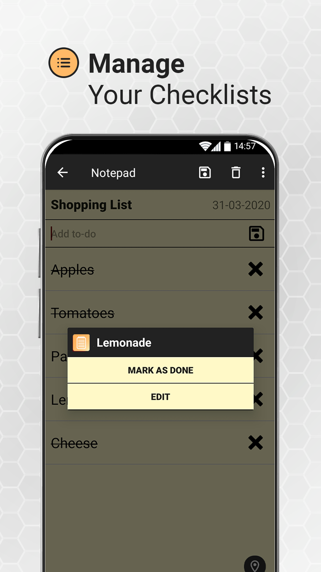 اسکرین شات 7 برنامه Notepad – Notes and To Do List