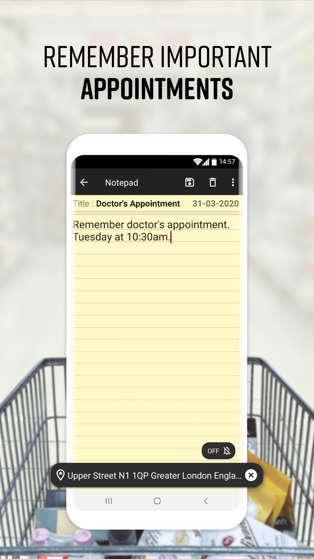 اسکرین شات 4 برنامه Notepad – Notes and To Do List