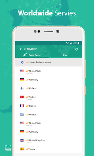 اسکرین شات 2 برنامه Desi Hot VPN Master - Free Unlimited VPN Proxy