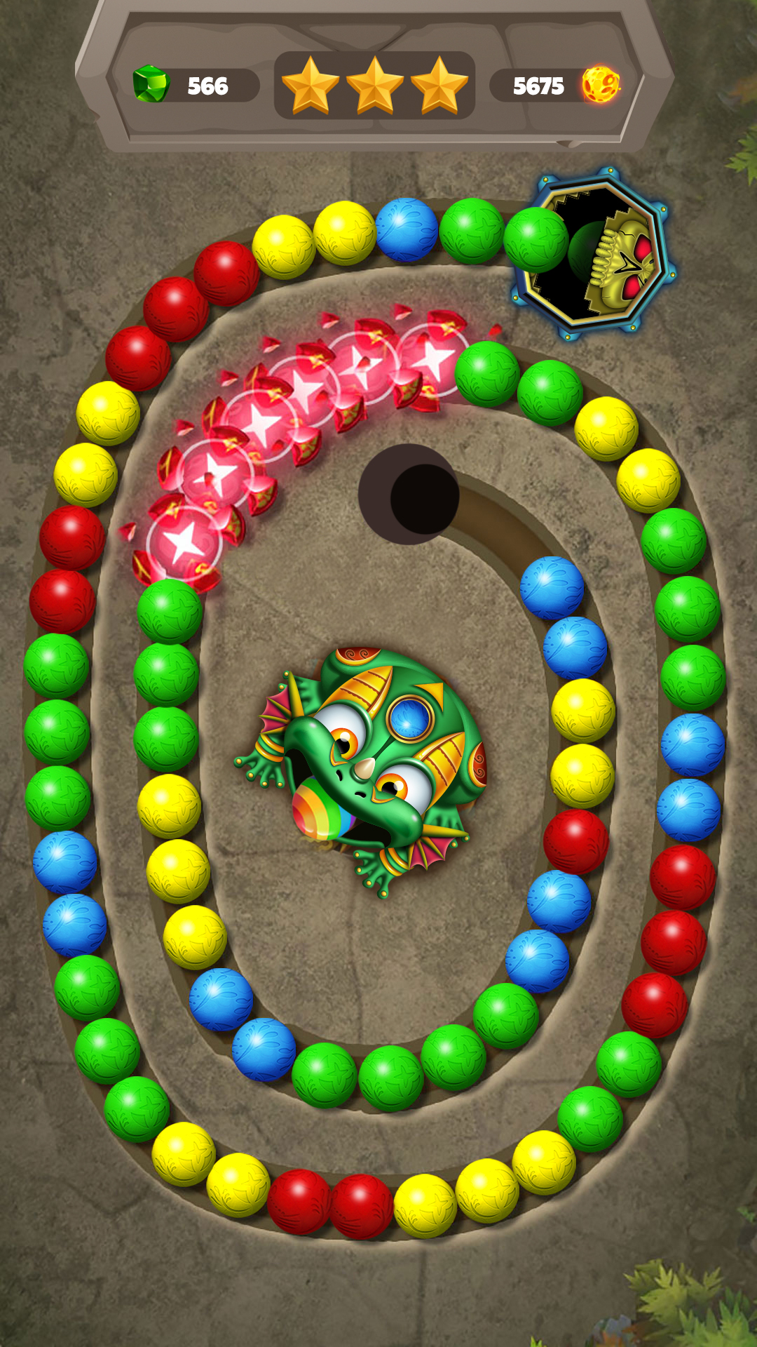 اسکرین شات 1 بازی Marble Bubbles: Blast Pop Game