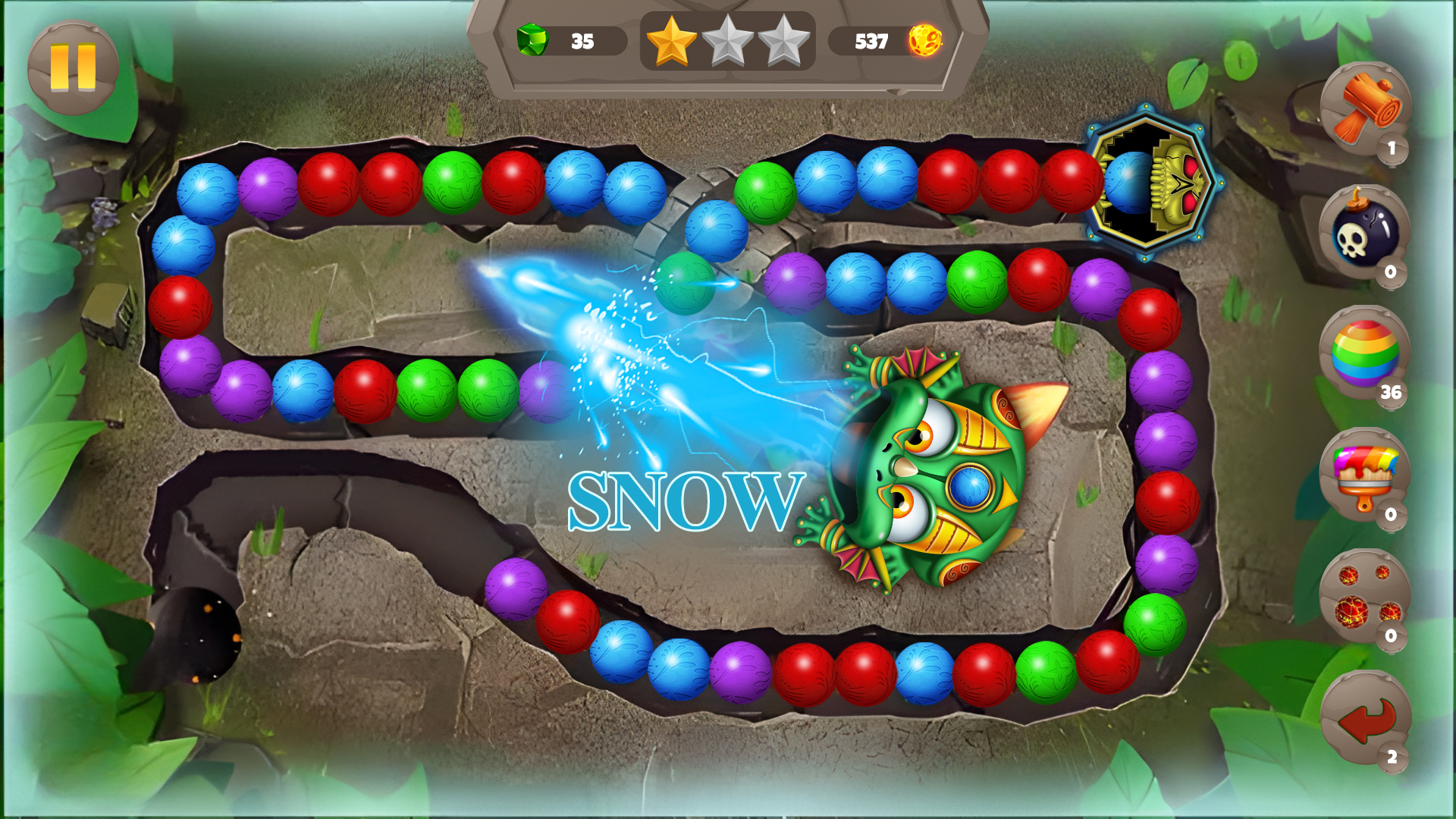 اسکرین شات 6 بازی Marble Bubbles: Blast Pop Game