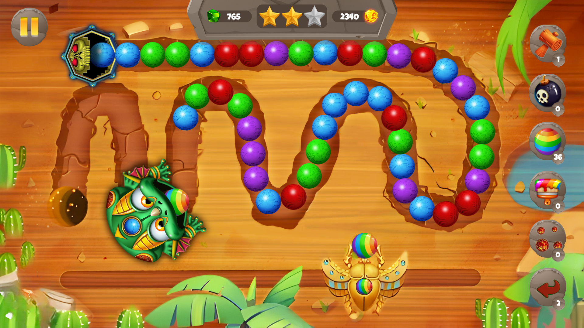 اسکرین شات 8 بازی Marble Bubbles: Blast Pop Game
