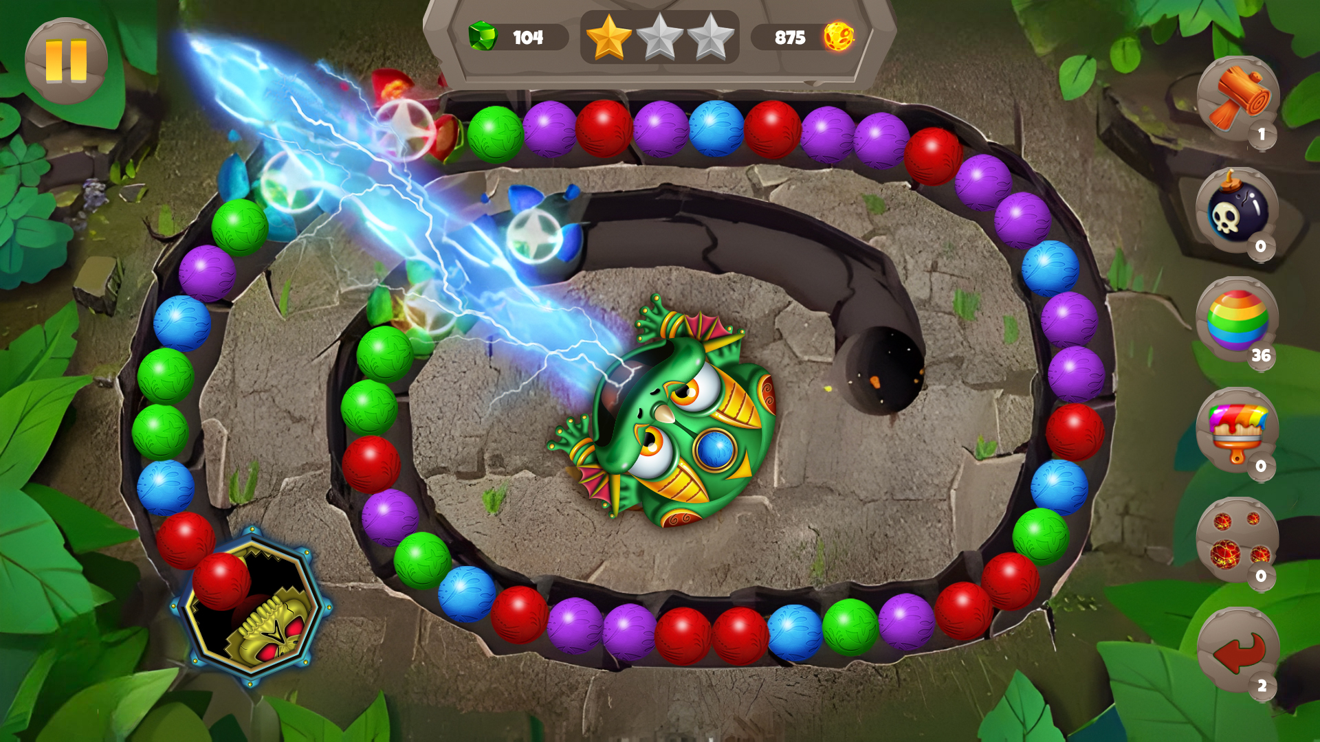 اسکرین شات 5 بازی Marble Bubbles: Blast Pop Game